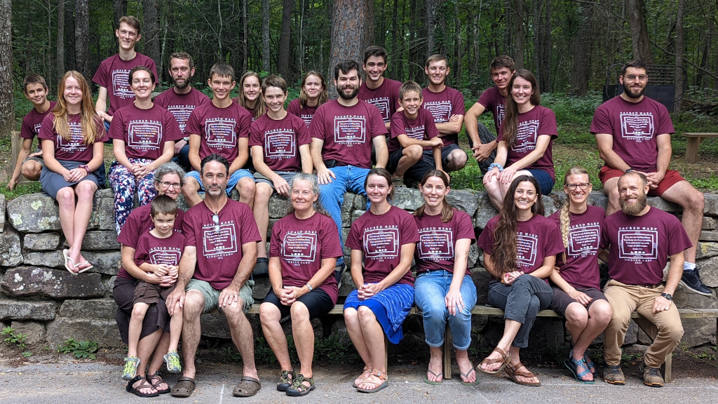 Sacred Harp Camp group picture 2022